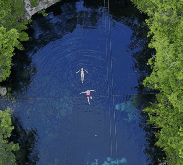Cenote swimming for private groups